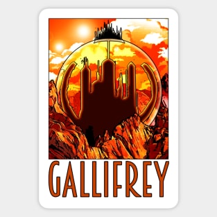 Visit Gallifrey! Sticker